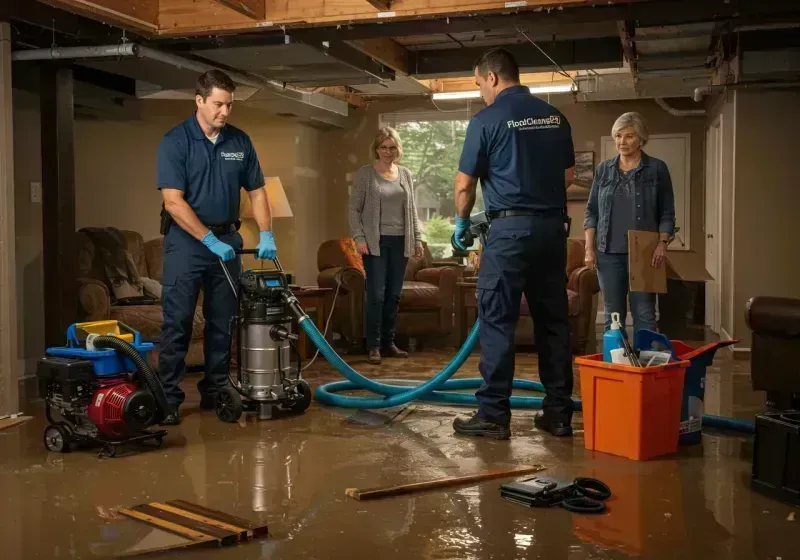 Basement Water Extraction and Removal Techniques process in Cross Lanes, WV